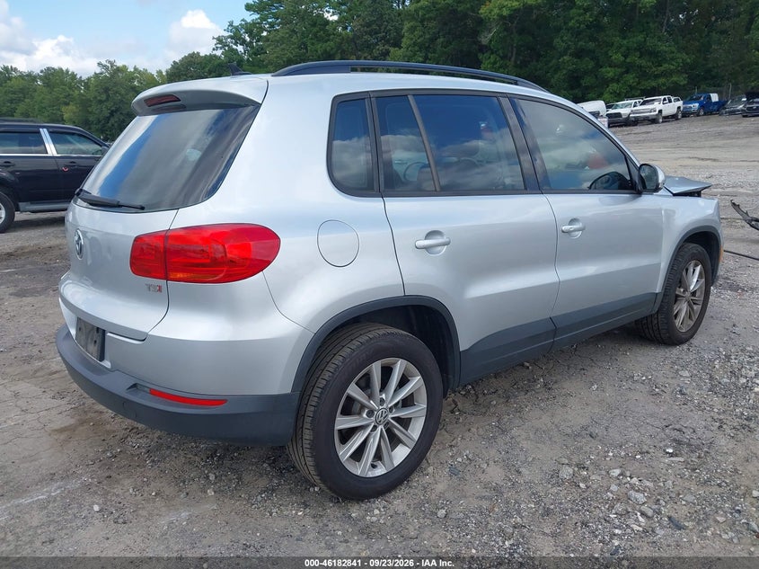 Vin: wvgav7ax8hk043734, lot: 46682700, volkswagen tiguan 2.0t/2.0t s 20174
