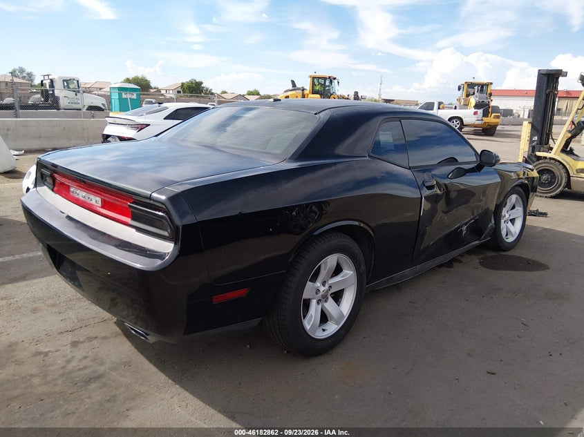 Vin: 2c3cdyag7ch291497, lot: 46682722, dodge challenger sxt 20124