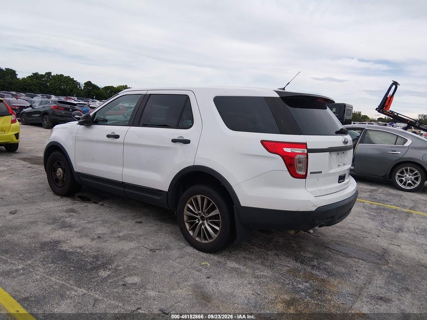 Vin: 1fm5k8ar8dga72312, lot: 46682726, ford utility police interceptor 20133
