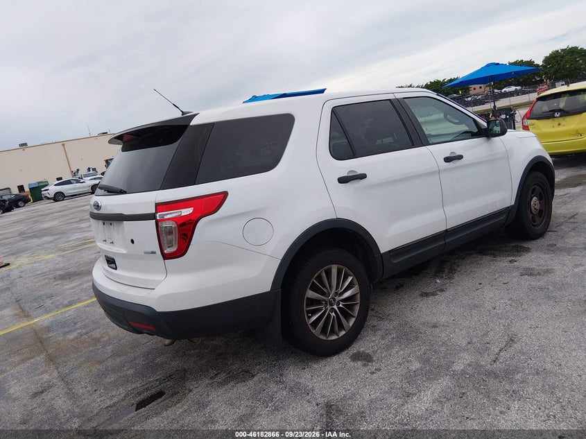 Vin: 1fm5k8ar8dga72312, lot: 46682726, ford utility police interceptor 20134