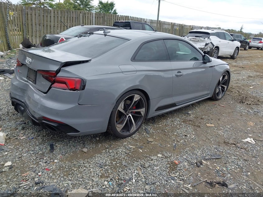 Vin: wuapwaf57ja902178, lot: 46682733, audi rs 5 2.9t 20184