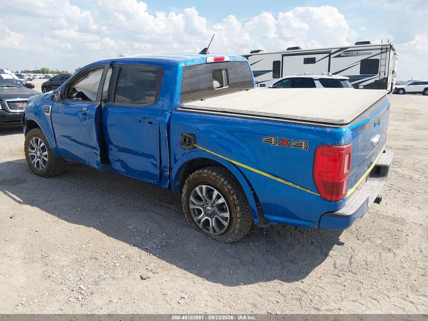 Vin: 1fter4fh5mld30964, lot: 46682742, ford ranger lariat 20213