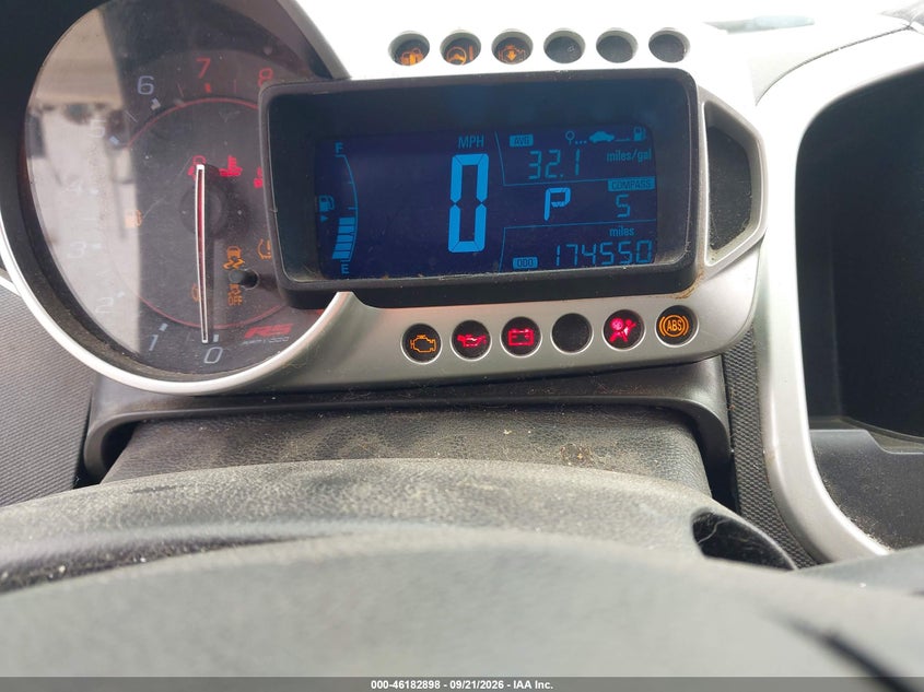 2016 CHEVROLET SONIC auction photo 7