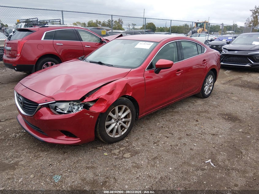 Vin: jm1gj1u54f1206397, lot: 46682759, mazda mazda6 i sport 20152
