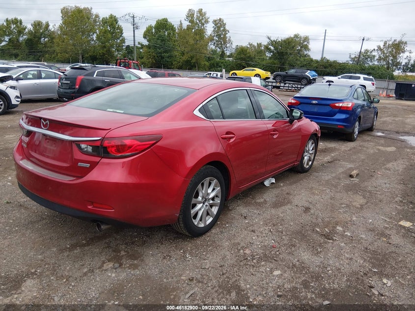 Vin: jm1gj1u54f1206397, lot: 46682759, mazda mazda6 i sport 20154