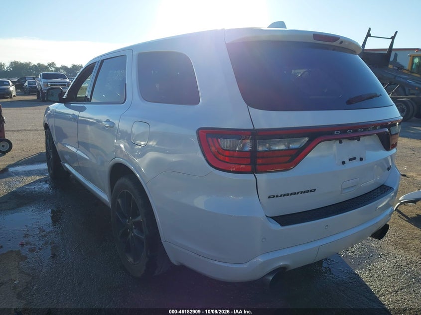 Vin: 1c4sdhct3hc936612, lot: 46682769, dodge durango r/t rwd 20173