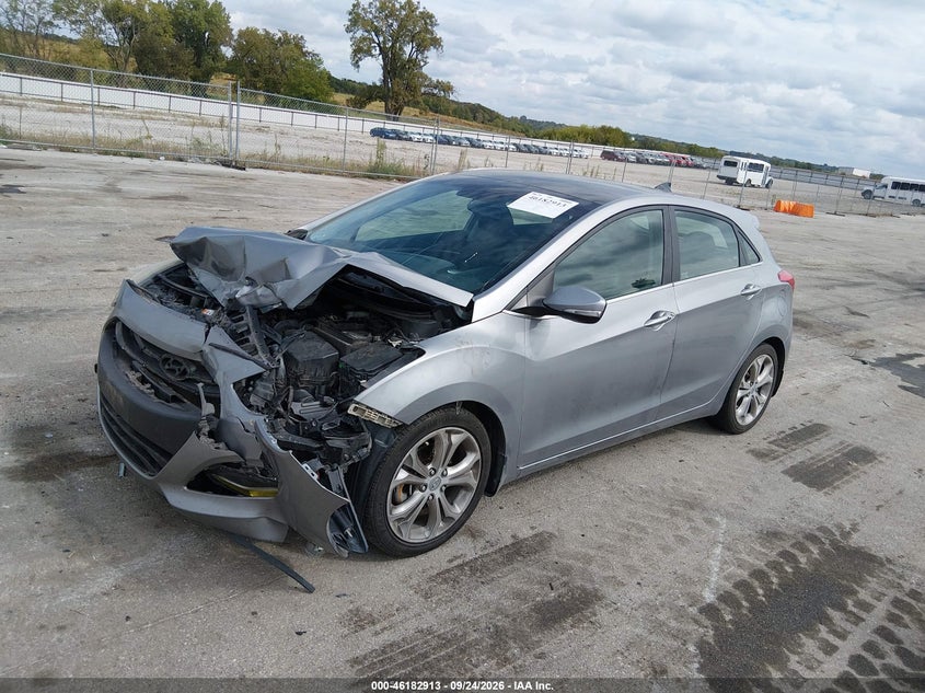 Vin: kmhd35le9du124291, lot: 46682773, hyundai elantra gt 20132