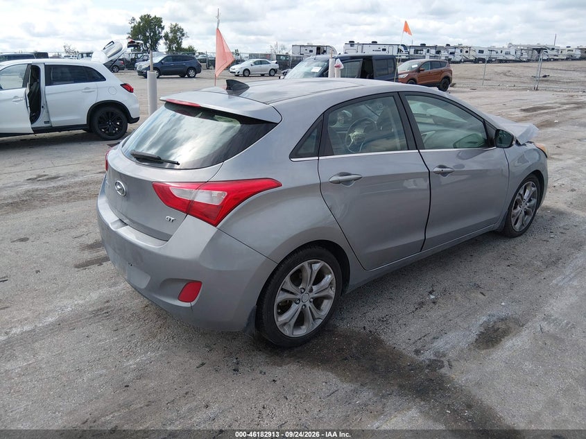 Vin: kmhd35le9du124291, lot: 46682773, hyundai elantra gt 20134