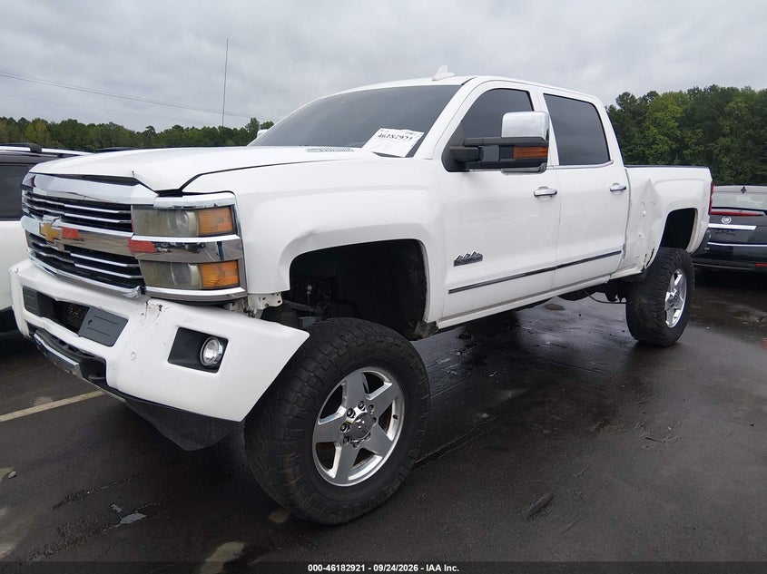 Vin: 1gc1kxe80ff614879, lot: 46682781, chevrolet silverado 2500hd high country 20152