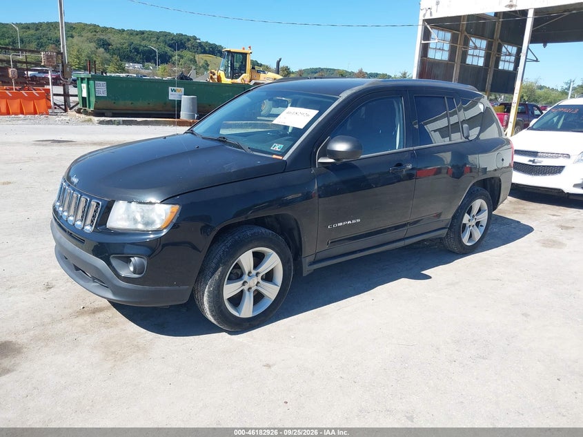 2013 Jeep Compass, Обычный износ, IAAI, VIN 1C4NJDEB6DD196657 — фото 2