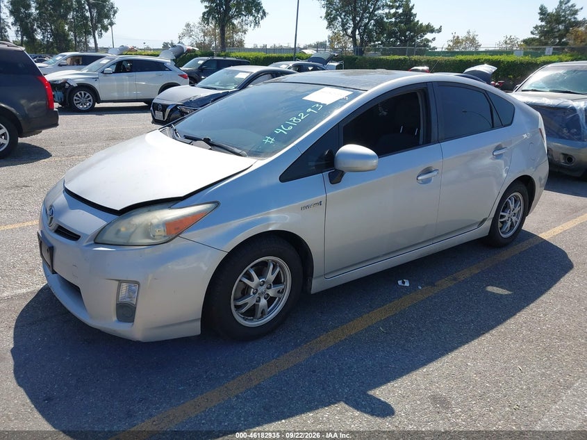 Vin: jtdkn3du1a1298305, lot: 46682795, toyota prius iii 20102