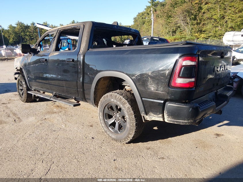 Vin: 1c6srflt2ln422907, lot: 46682796, ram 1500 rebel  4x4 5'7 box 20203
