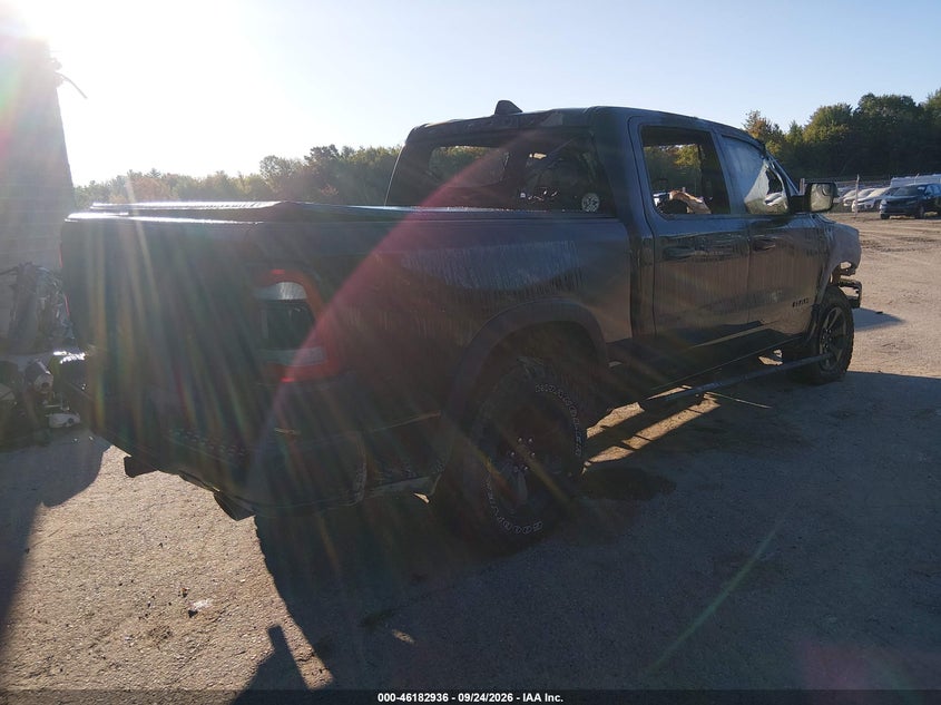 Vin: 1c6srflt2ln422907, lot: 46682796, ram 1500 rebel  4x4 5'7 box 20204
