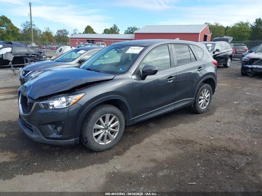 Vin: jm3ke4cy5f0496576, lot: 46682803, mazda cx-5 touring 20152