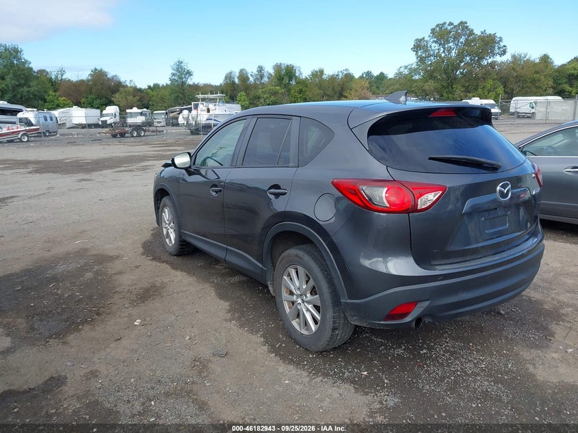 Vin: jm3ke4cy5f0496576, lot: 46682803, mazda cx-5 touring 20153