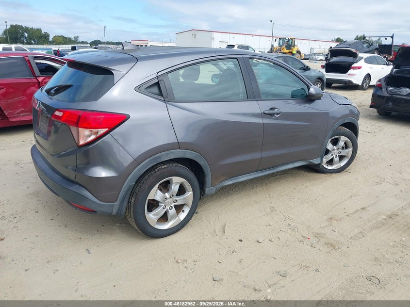 Vin: 3czru5h32gm700952, lot: 46682812, honda hr-v lx 20164