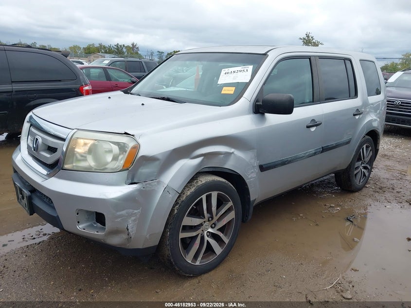 Vin: 5fnyf4h26bb068919, lot: 46682813, honda pilot lx 20112