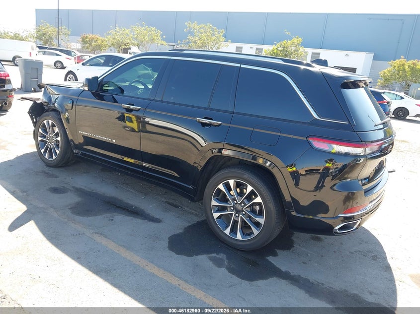 Vin: 1c4rjyd66p8775299, lot: 46682820, jeep grand cherokee 4xe overland 20233