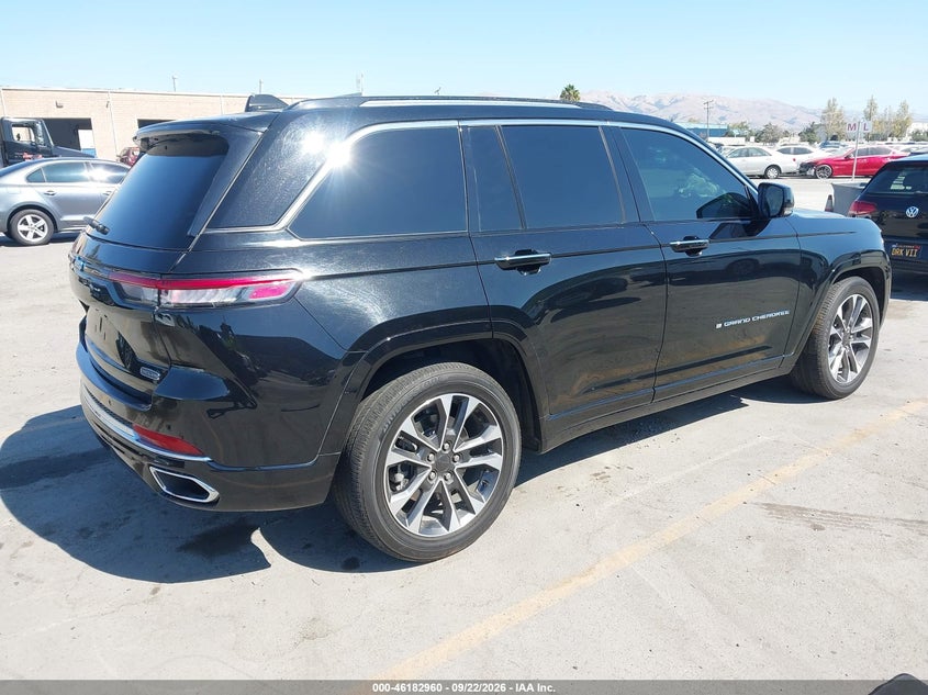 Vin: 1c4rjyd66p8775299, lot: 46682820, jeep grand cherokee 4xe overland 20234