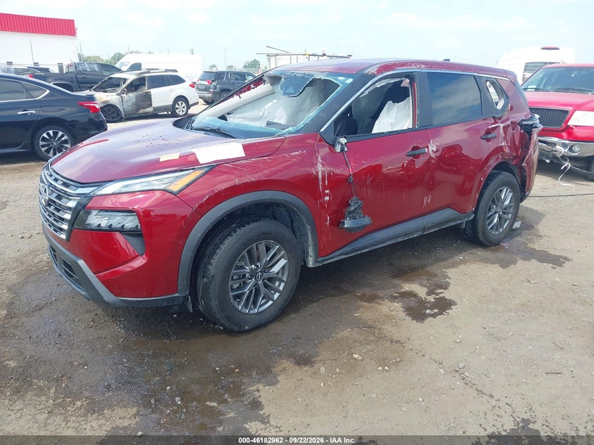 Vin: 5n1bt3ab4sc792930, lot: 46682822, nissan rogue s intelligent awd 20252