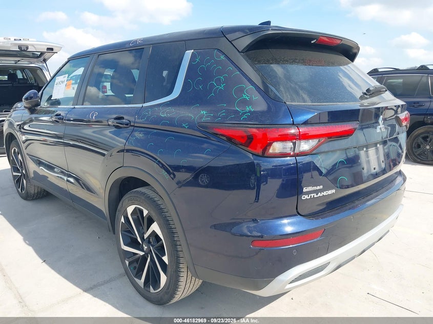 Vin: ja4j3ua88pz047607, lot: 46682829, mitsubishi outlander se 2.5 2wd 20233
