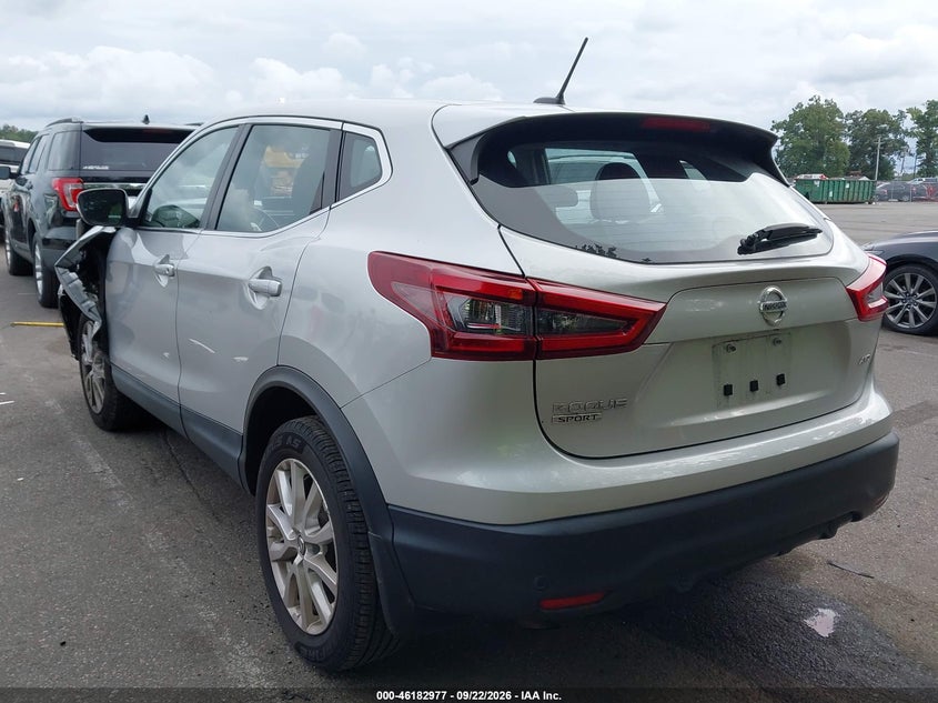 Vin: jn1bj1aw2mw441603, lot: 46682837, nissan rogue sport s awd xtronic cvt 20213