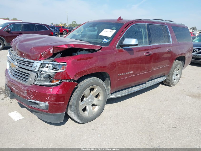 Vin: 1gnscjkc1gr372179, lot: 46682853, chevrolet suburban ltz 20162