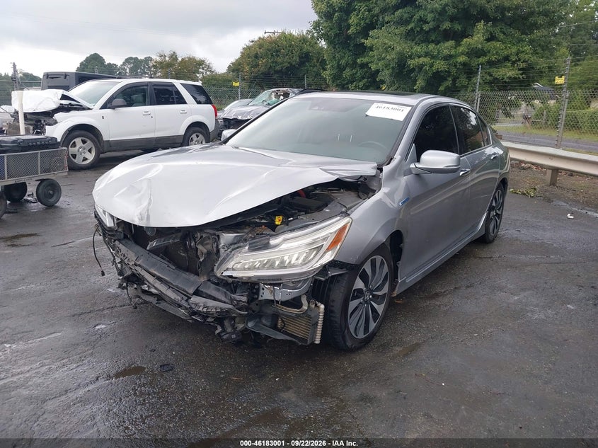 2017 Honda Accord, Удар спереду, IAAI, VIN JHMCR6F72HC016512 — фото 2