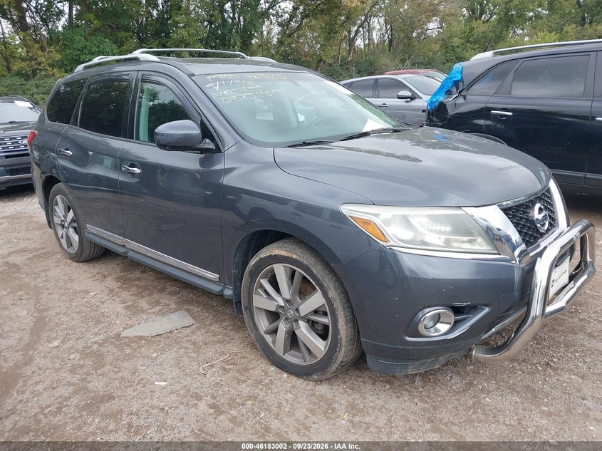 Vin: 5n1ar2mm3dc600160, lot: 46682862, nissan pathfinder platinum 2013 img_1