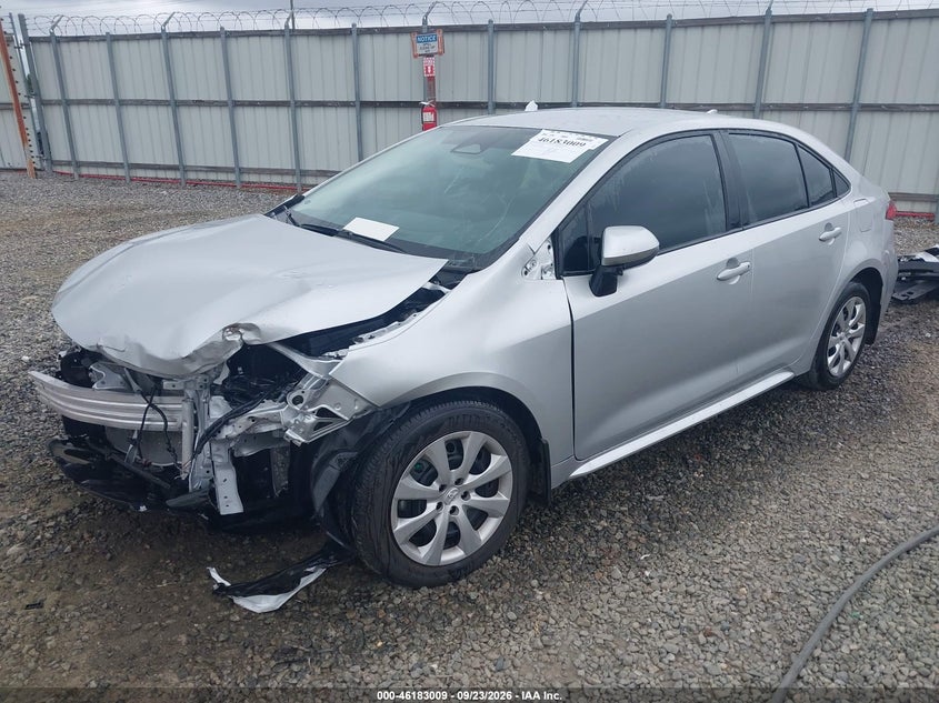 Vin: 5yfb4mde4tp407971, lot: 46682869, toyota corolla le 20262