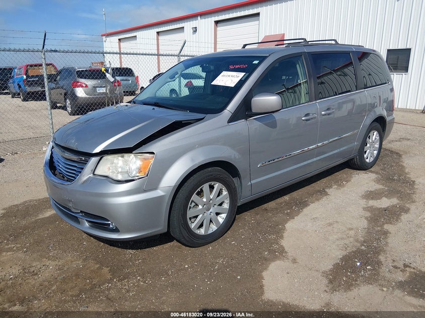 Vin: 2c4rc1bg2er444251, lot: 46682880, chrysler town & country touring 20142