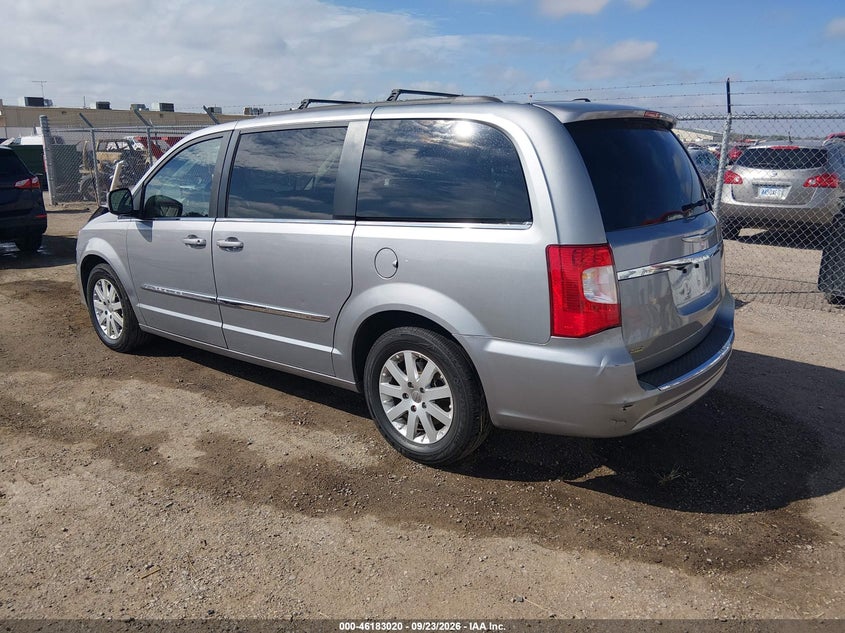 Vin: 2c4rc1bg2er444251, lot: 46682880, chrysler town & country touring 20143