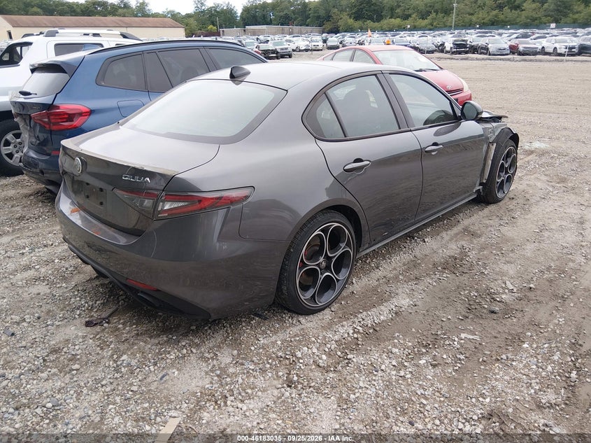 Vin: zarfanbn0r7678321, lot: 46682895, alfa romeo giulia veloce awd 20244