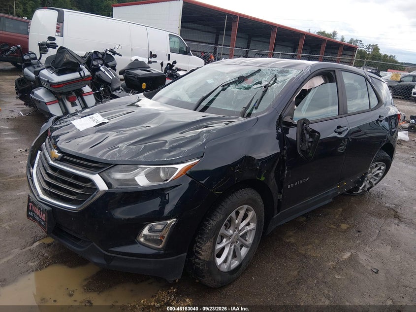 Vin: 3gnaxsev2ms120548, lot: 46682900, chevrolet equinox ls 20212