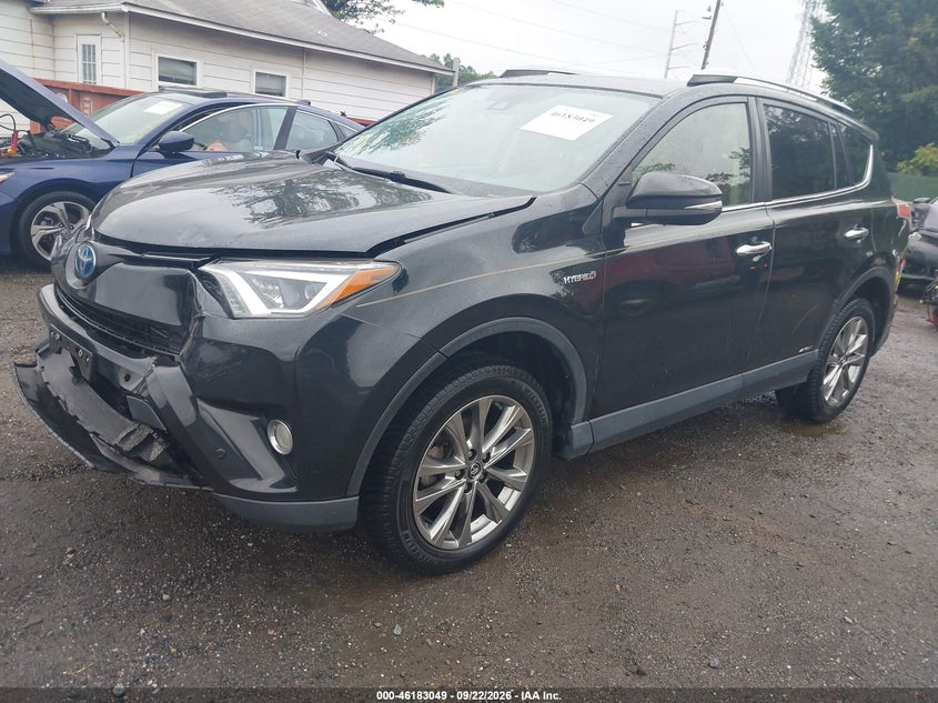Vin: jtmdjrev9jd237040, lot: 46682909, toyota rav4 hybrid limited 20182