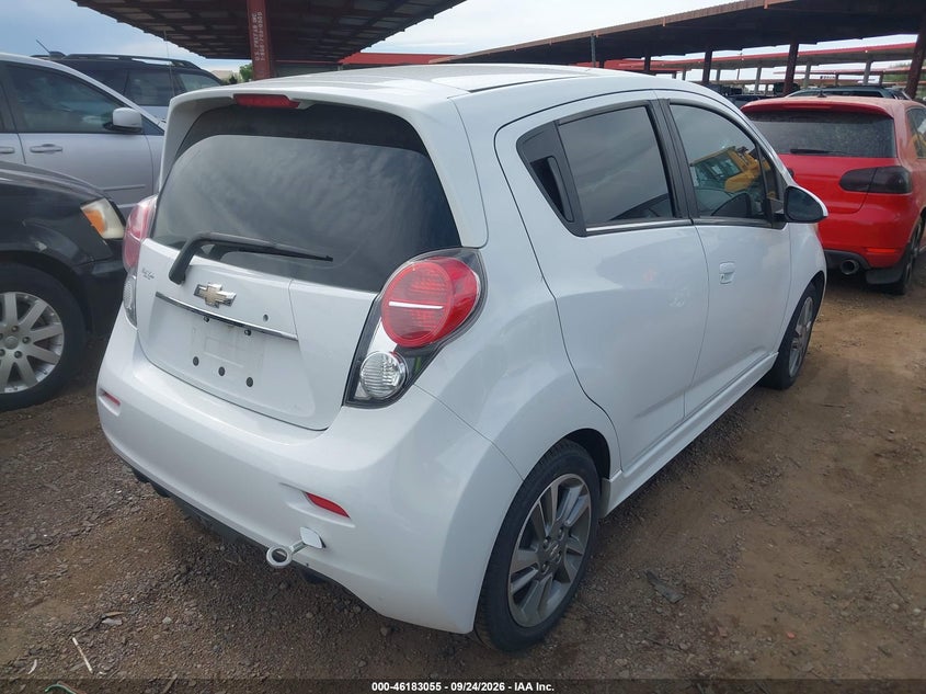 Vin: kl8cl6s06fc702196, lot: 46682915, chevrolet spark ev 2lt 20154