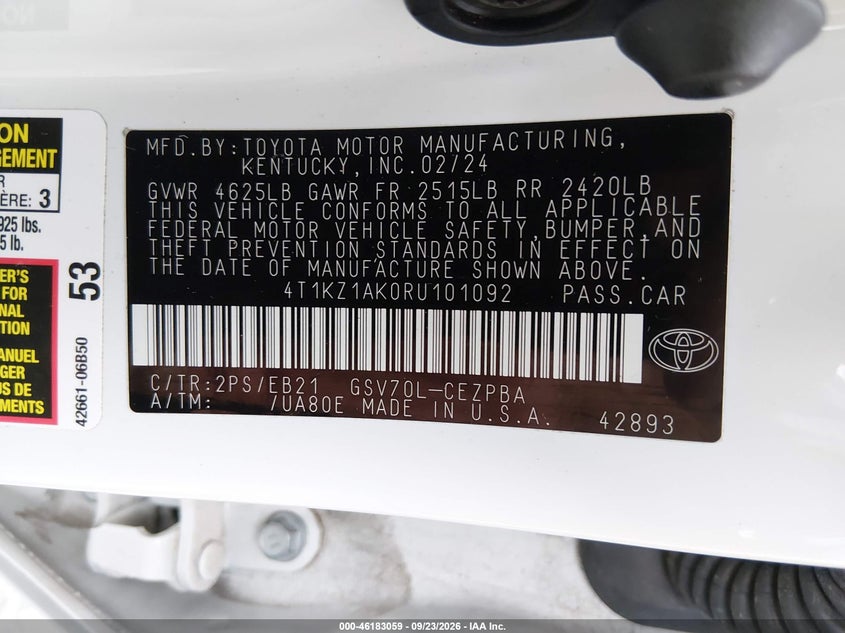 TOYOTA CAMRY - zdjęcie 9