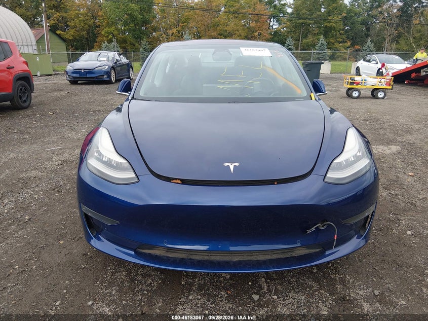 TESLA MODEL 3 2018 VIN 5YJ3E1EA1JF124819