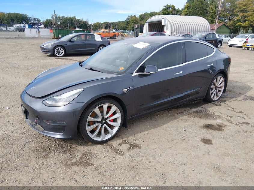 2018 Tesla Model 3, Затоплення, IAAI, VIN 5YJ3E1EB1JF105857 — фото 2