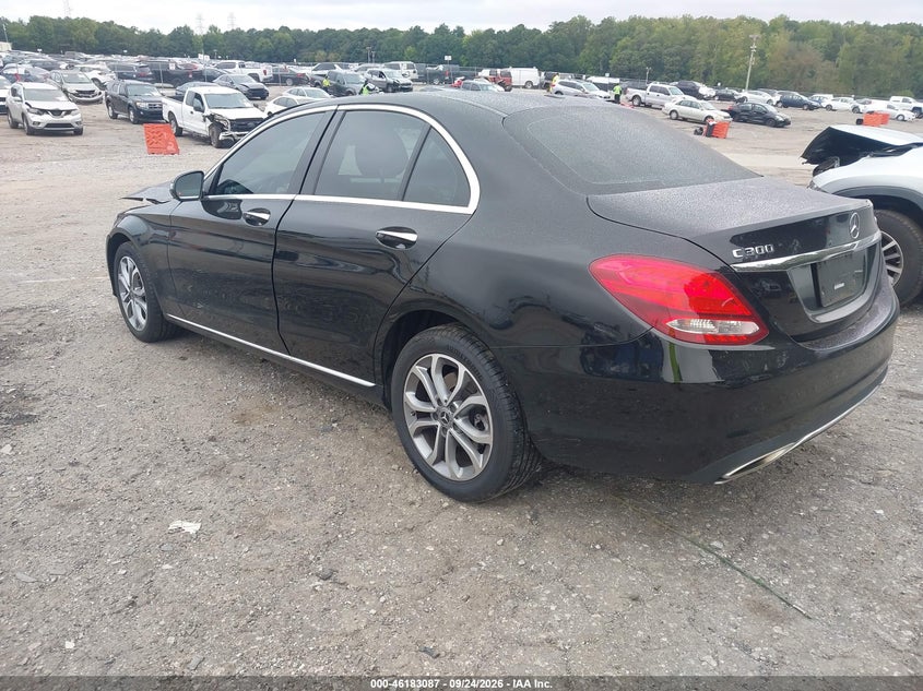 Vin: 55swf4kb5ju264623, lot: 46682947, mercedes-benz c 300 4matic 20183