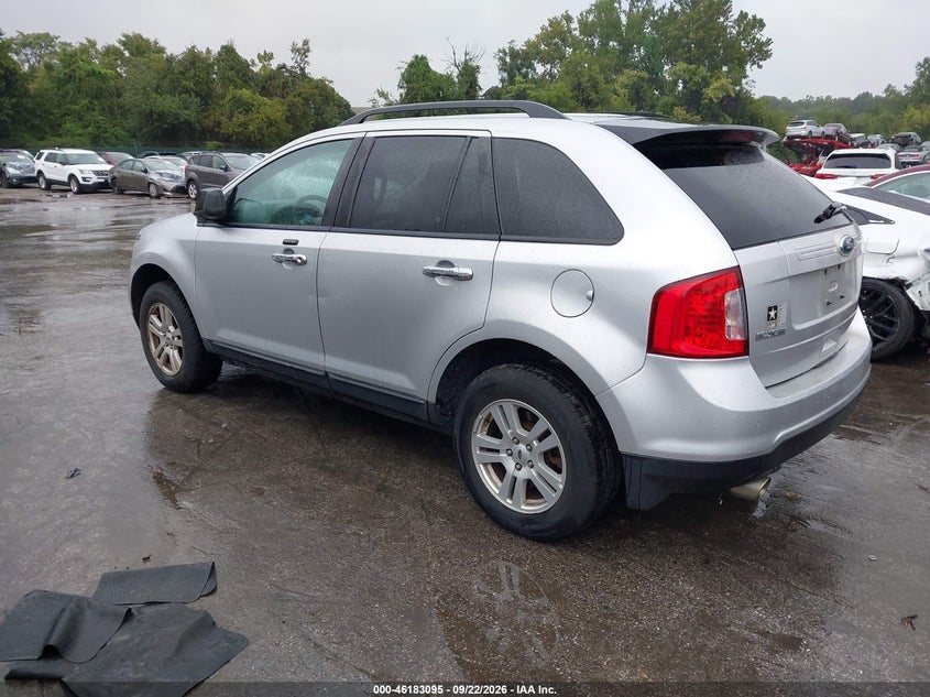 Vin: 2fmdk3gc8bbb65191, lot: 46682955, ford edge se 20113