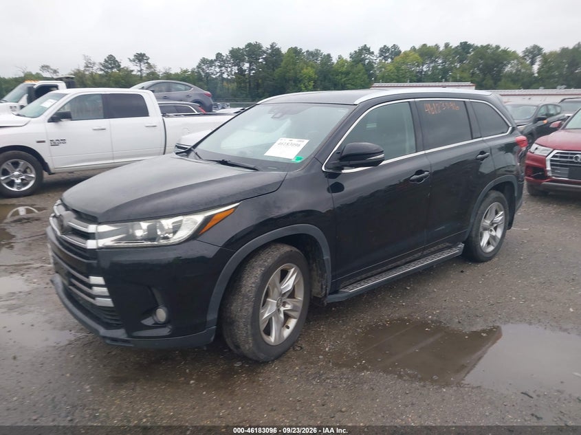 Vin: 5tddzrfh1js910358, lot: 46682956, toyota highlander limited 20182