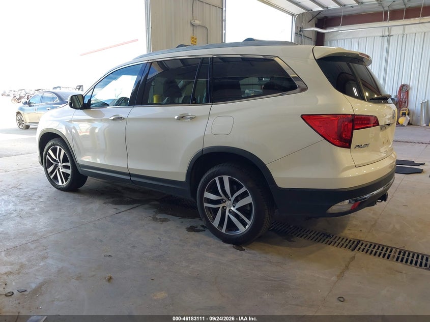 Vin: 5fnyf6h96hb094664, lot: 46682971, honda pilot touring 20173