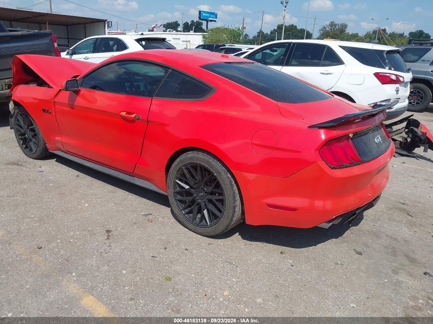 Vin: 1fa6p8cf7f5308160, lot: 46682999, ford mustang gt premium 20153