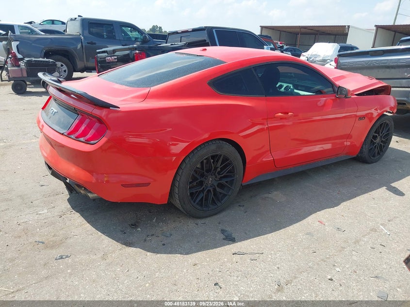 Vin: 1fa6p8cf7f5308160, lot: 46682999, ford mustang gt premium 20154