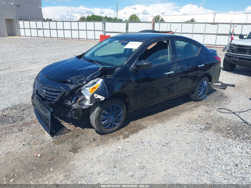 Vin: 3n1cn7ap7jl885646, lot: 46683004, nissan versa 1.6 sv 20182