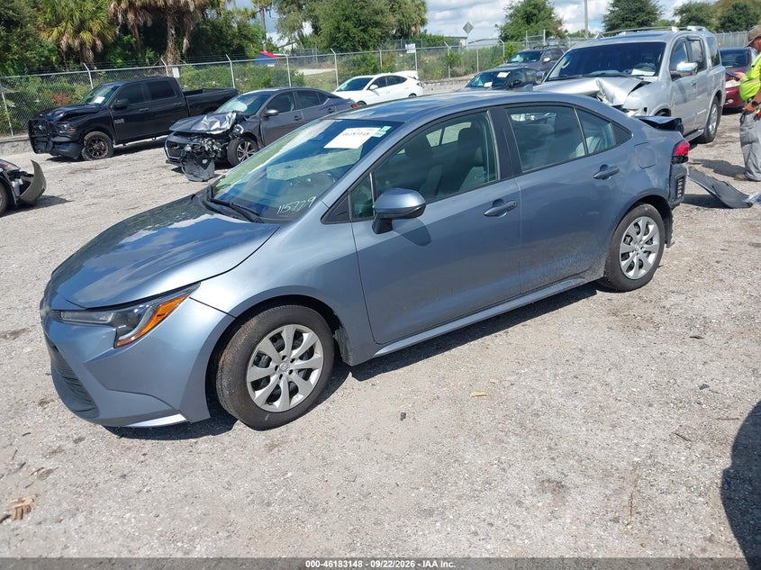 Vin: 5yfb4mde8rp115779, lot: 46683008, toyota corolla le 20242