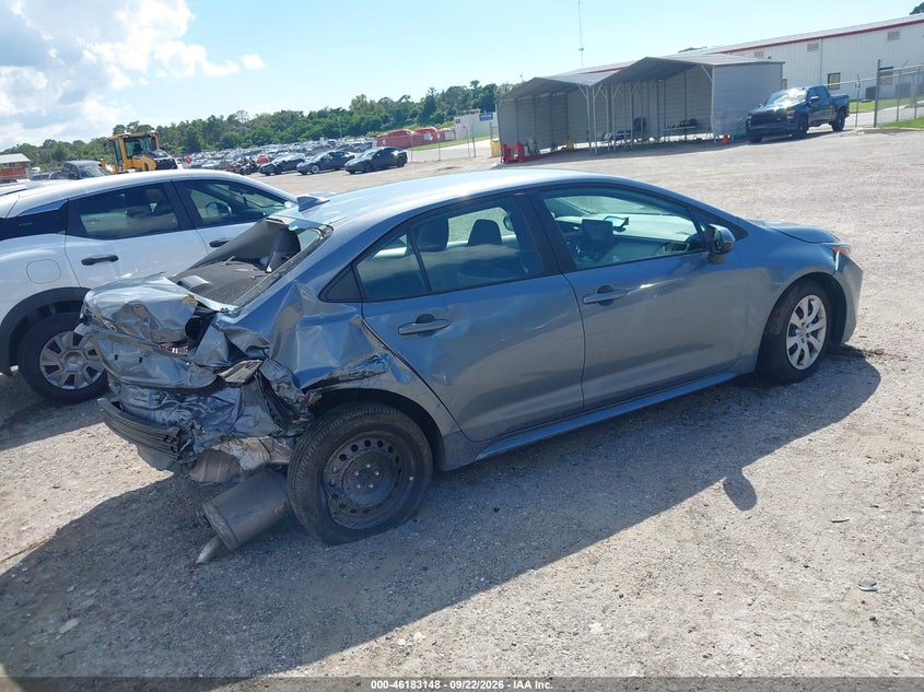 Vin: 5yfb4mde8rp115779, lot: 46683008, toyota corolla le 20244