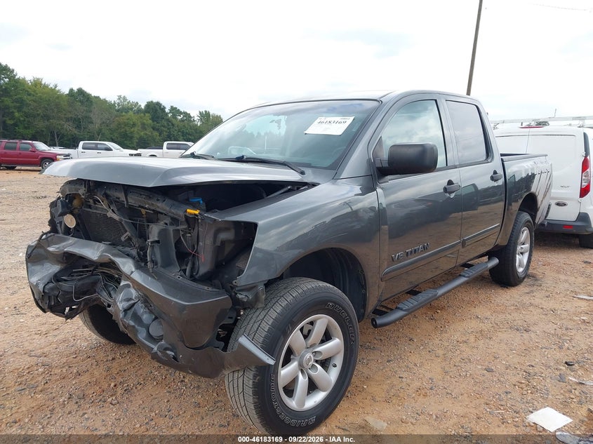 Vin: 1n6ba0ed1bn317760, lot: 46683029, nissan titan sv 20112