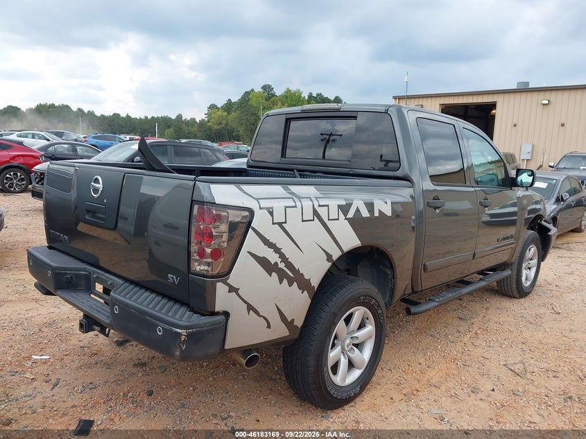 Vin: 1n6ba0ed1bn317760, lot: 46683029, nissan titan sv 20114